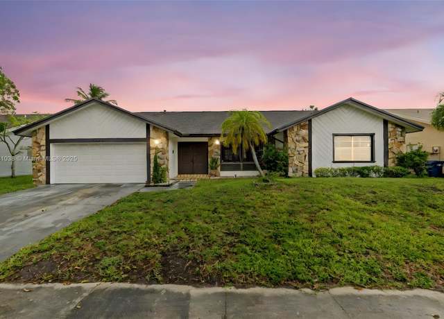 Property at 6740 NW 45th St, Lauderhill, FL 33319, 3 beds, 2.5 baths