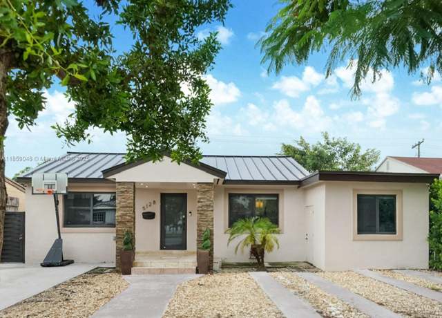 Property at 5128 SW 4th St, Miami, FL 33134, 4 beds, 2 baths