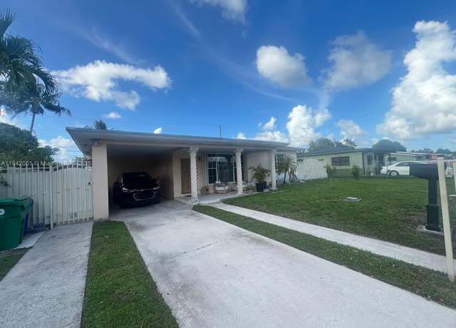 Property at 3435 NW 80th St, Miami, FL 33147, 3 beds, 2 baths
