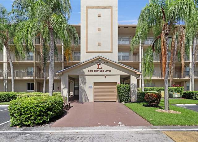 Property at 550 SW 137th Ave Unit 104L, Pembroke Pines, FL 33027, 2 beds, 2 baths