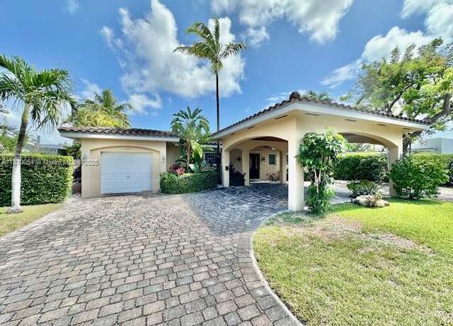 Property at 1945 N Hibiscus Dr, North Miami, FL 33181, 3 beds, 2.5 baths