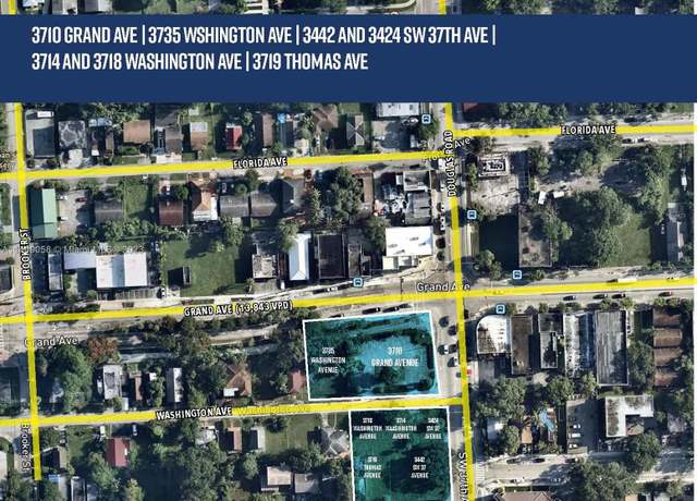 Property at 3714 Washington Ave, Miami, FL 33133