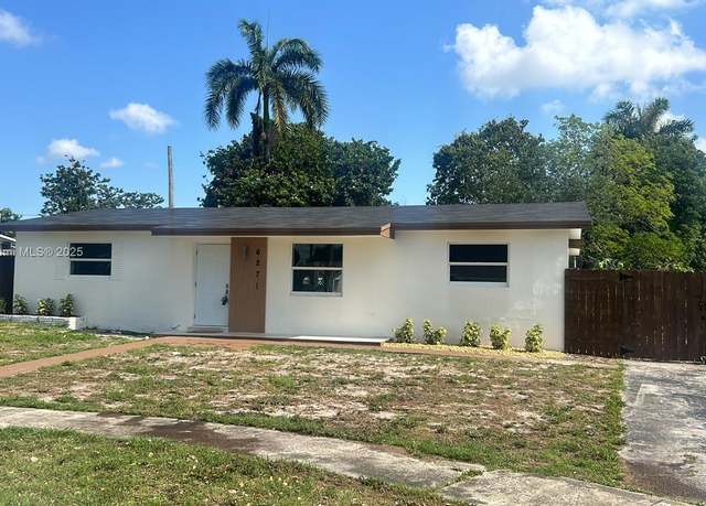 Property at 6271 Farragut St, Hollywood, FL 33024, 3 beds, 2 baths