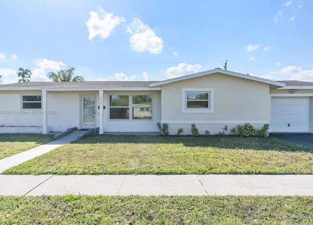Property at 825 NW 8th Ave, Dania Beach, FL 33004, 3 beds, 2 baths