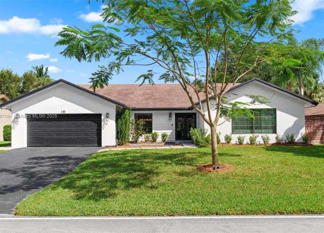 Property at 140 Torchwood Ave, Plantation, FL 33324, 4 beds, 2.5 baths