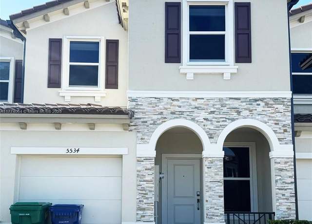 Property at 5534 NW 27th Pl #1, Lauderhill, FL 33313, 3 beds, 2.5 baths