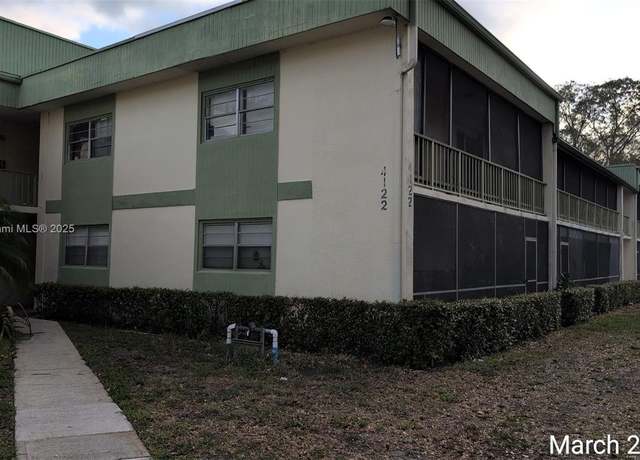 Property at 4122 NW 88th Ave #103, Coral Springs, FL 33065, 2 beds, 2 baths