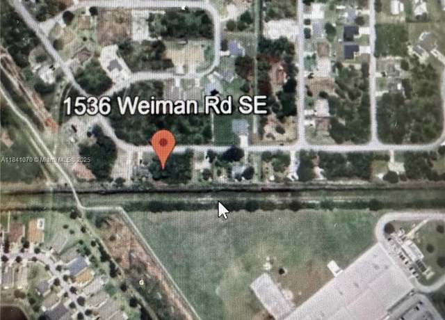 Property at 1536 SE Weiman Rd, Palm Bay, FL 32909