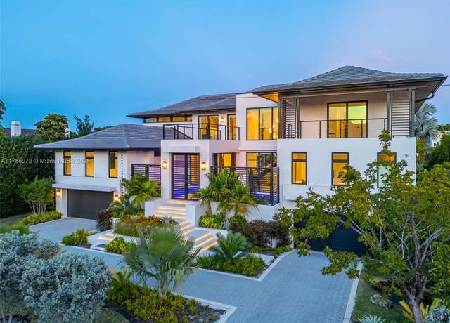 Property at 6853 Sunrise Ct, Coral Gables, FL 33133, 6 beds, 7.5 baths