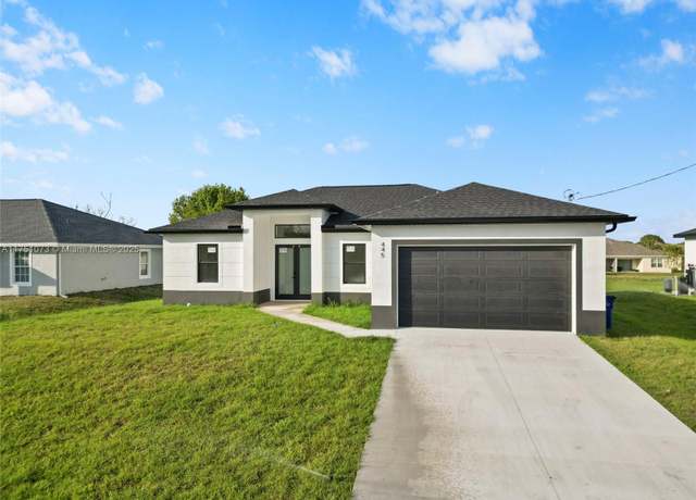 Property at 445 Paddock, Lehigh Acres, FL 33974, 3 beds, 2 baths