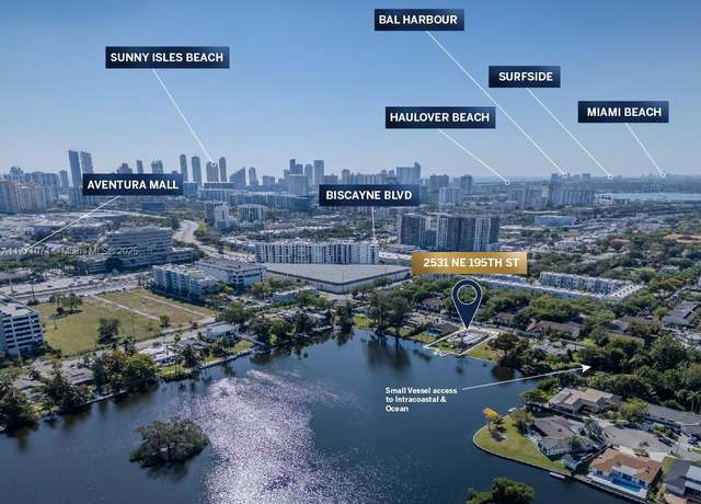 Property at 2531 NE 195th St, Aventura, FL 33180, 5 beds, 4 baths
