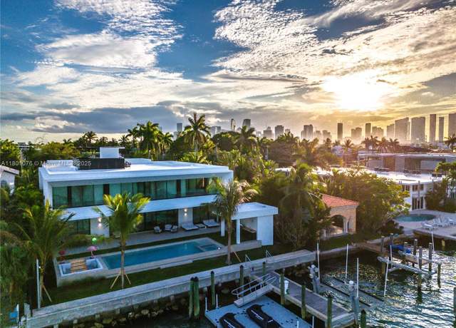 Property at 375 N Hibiscus Dr, Miami Beach, FL 33139, 6 beds, 7.5 baths