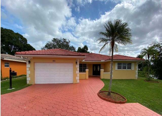 Property at 3931 NW 108th Dr, Coral Springs, FL 33065, 3 beds, 2 baths