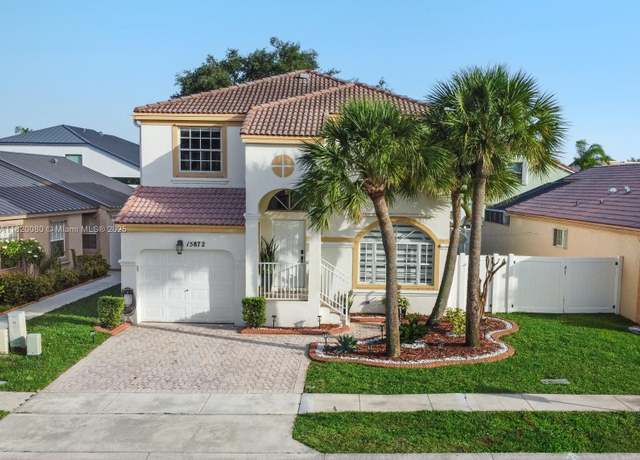 Property at 15872 NW 21st St, Pembroke Pines, FL 33028, 4 beds, 3 baths