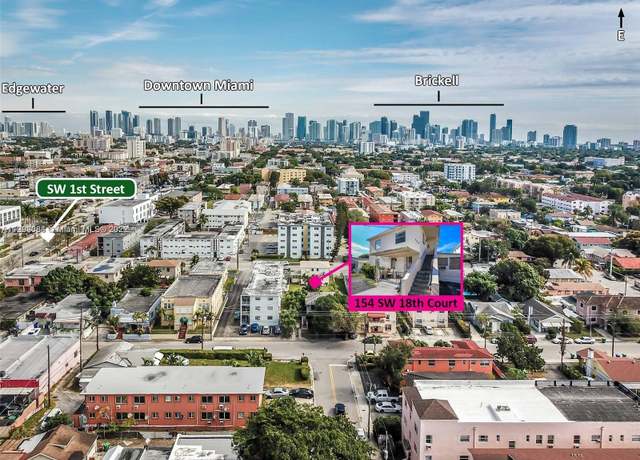 Property at 154 SW 18th Ct, Miami, FL 33135, 7 beds, 3 baths