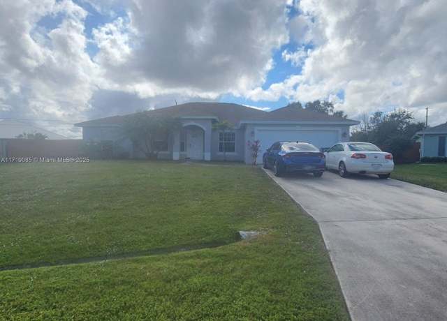 Property at 3752 SW Darby Ln, Port St. Lucie, FL 34953, 4 beds, 3 baths