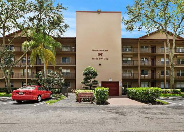 Property at 12950 SW 4th Ct Unit 312H, Pembroke Pines, FL 33027, 2 beds, 2 baths