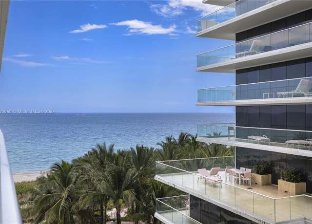 Property at 9455 Collins Ave #806, Surfside, FL 33154, 2 beds, 3 baths