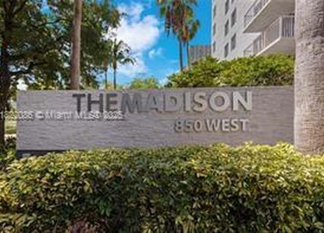 Property at 850 N Miami Ave Unit W-708, Miami, FL 33136, 2 beds, 2 baths