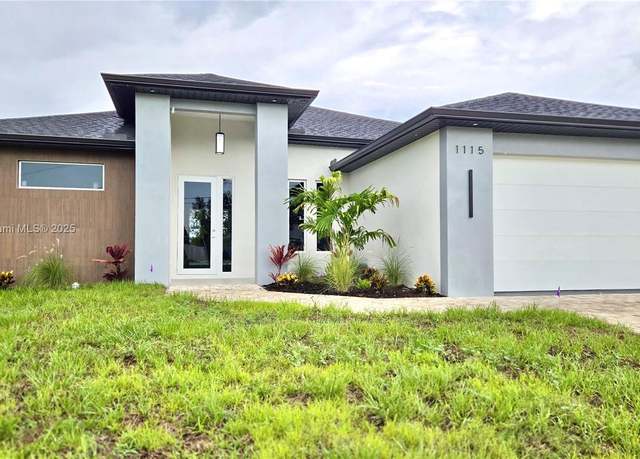 Property at 1115 NW 19th Pl, Cape Coral, FL 33993, 4 beds, 3 baths