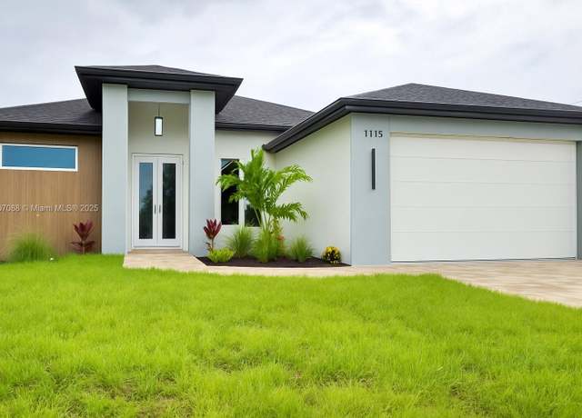 Property at 1115 NW 19th Pl, Cape Coral, FL 33993, 4 beds, 3 baths