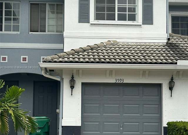 Property at 3593 NW 13th St #3593, Lauderhill, FL 33311, 2 beds, 2.5 baths