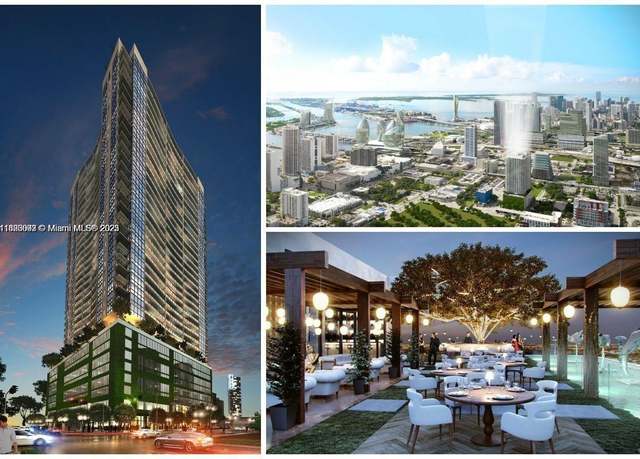 Property at 1600 NE 1st Ave #1611, Miami, FL 33132, 1 bed, 1.5 baths