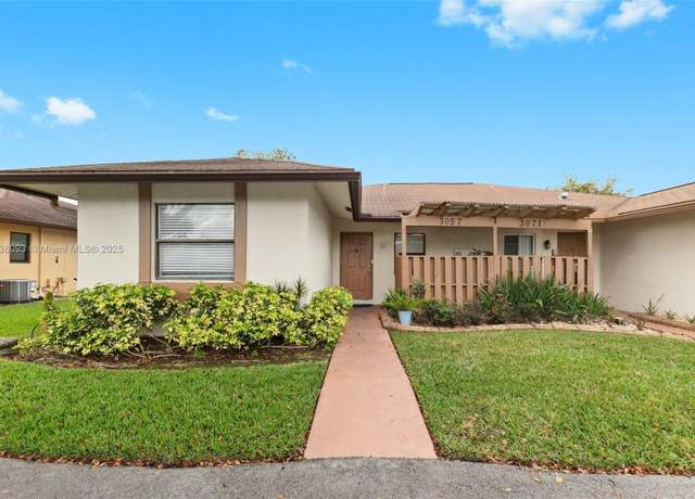 Property at 3057 NW 109th Ave #3057, Sunrise, FL 33322, 3 beds, 2 baths