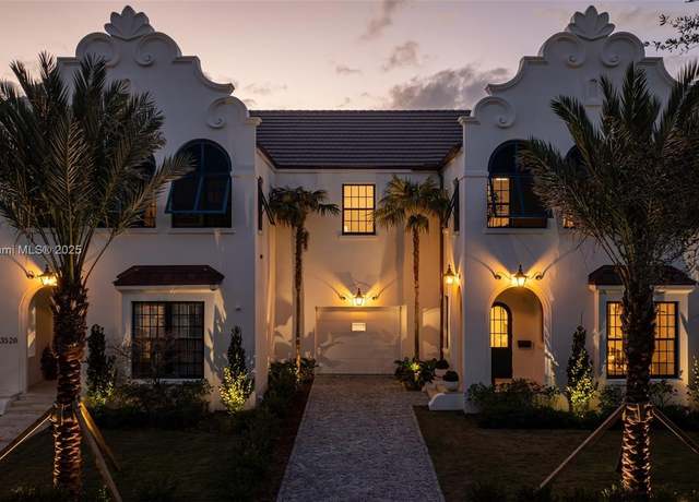 Property at 3518 Segovia St, Coral Gables, FL 33134, 3 beds, 3.5 baths