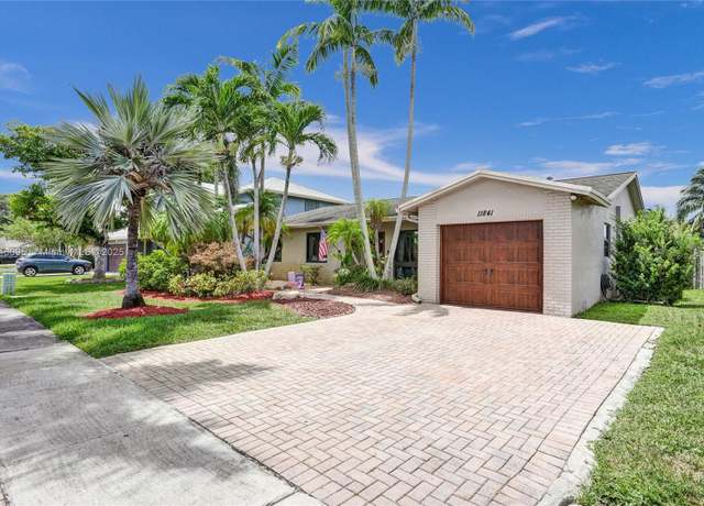 Property at 11841 NW 41st St, Sunrise, FL 33323, 3 beds, 2 baths