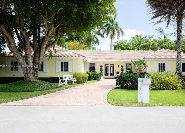 Property at 8305 SW 171st St, Palmetto Bay, FL 33157, 4 beds, 3.5 baths