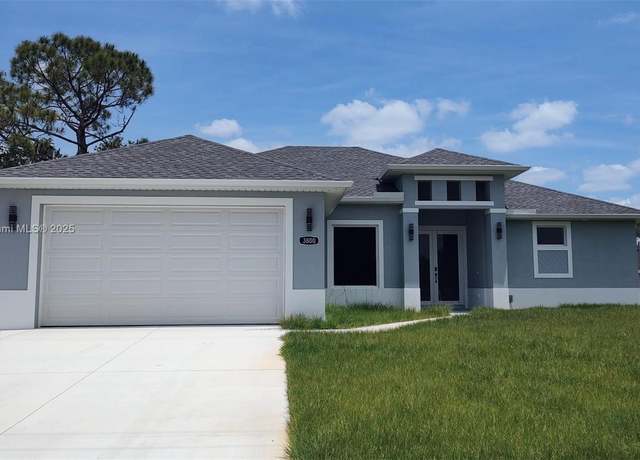 Property at 3800 11th St SW, Lehigh Acres, FL 33976, 3 beds, 2 baths