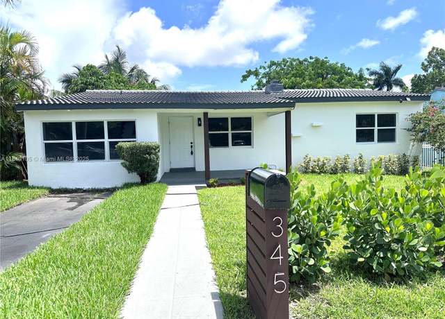 Property at 345 NE 112th St, Miami, FL 33161, 3 beds, 2 baths