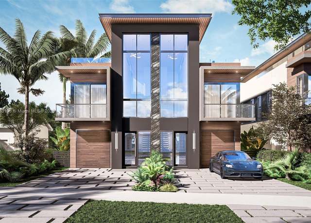 Property at 1521 NE 26th Ave Unit B, Fort Lauderdale, FL 33304, 3 beds, 3.5 baths