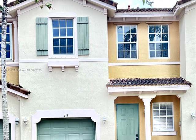 Property at 445 NE 21st Ave, Homestead, FL 33033, 3 beds, 2.5 baths