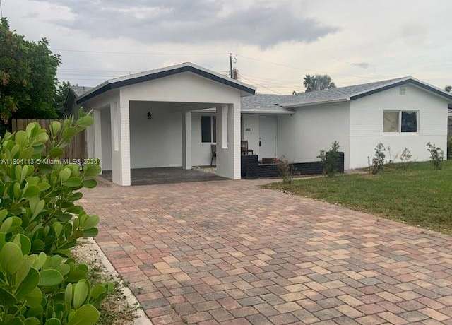Property at 6631 Meade St, Hollywood, FL 33024, 3 beds, 2 baths