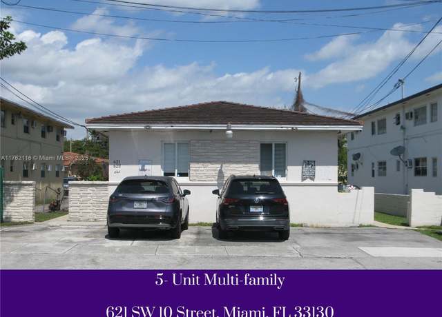Property at 621 SW 10th St, Miami, FL 33130, 5 beds, 4 baths