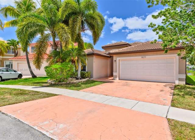 Property at 18271 SW 27th St, Miramar, FL 33029, 3 beds, 2 baths