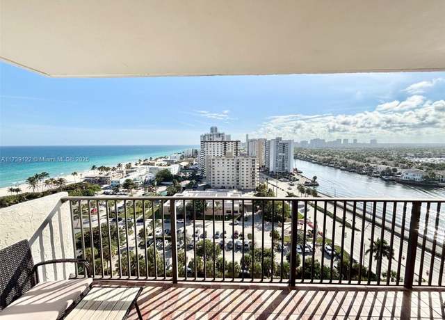 Property at 1201 S Ocean Dr Unit 1610S, Hollywood, FL 33019, 2 beds, 2 baths