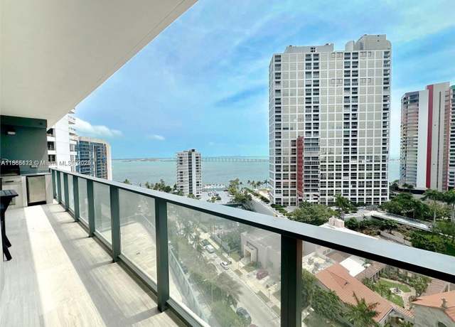 Property at 1451 Brickell Ave #1204, Miami, FL 33131, 1 bed, 1.5 baths