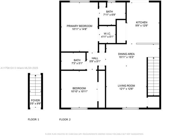 Property at 3375 W 76th St #211, Hialeah, FL 33018, 2 beds, 2 baths