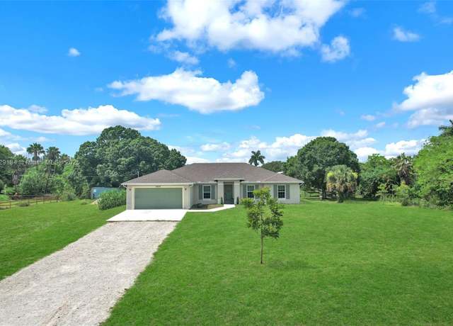 Property at 18814 N 42nd Rd N, Loxahatchee, FL 33470, 4 beds, 2 baths