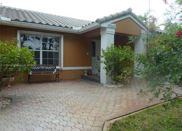 Property at 13240 SW 20th St, Miramar, FL 33027, 3 beds, 2 baths