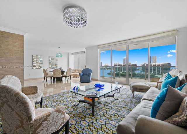 Property at 3201 NE 183rd St #1705, Aventura, FL 33160, 2 beds, 3.5 baths