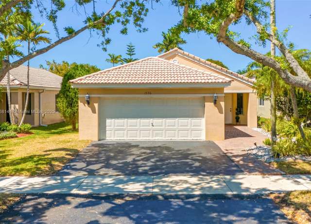 Property at 1536 Salerno Cir, Weston, FL 33327, 3 beds, 2 baths
