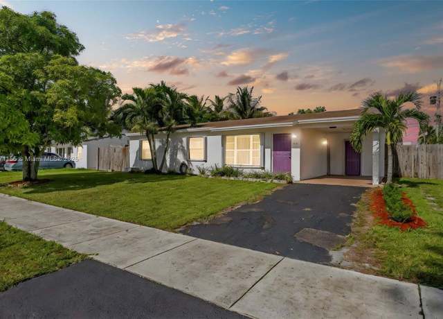 Property at 1601 SW 68th Ter, North Lauderdale, FL 33068, 3 beds, 2 baths