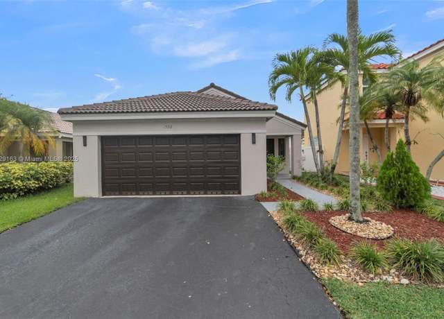 Property at 1592 Salerno Cir, Weston, FL 33327, 3 beds, 2 baths