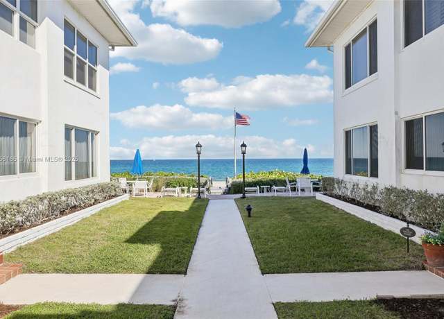 Property at 1187 Hillsboro Mile Unit 4W, Hillsboro Beach, FL 33062, 2 beds, 2 baths