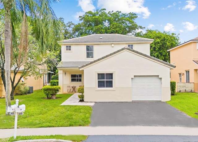 Property at 349 NW 207th Ave, Pembroke Pines, FL 33029, 4 beds, 3 baths