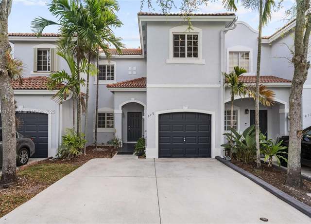 Property at 849 SW 148th Pl #849, Miami, FL 33194, 3 beds, 2.5 baths